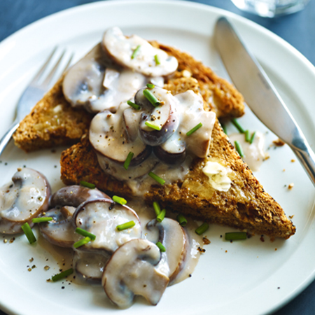Mushrooms on toast - Recipes - Healthier Families - NHS