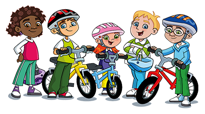 children cycle photo