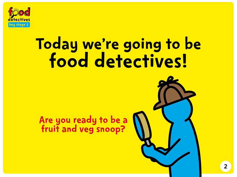 Food Detectives KS1 PowerPoint PHE School Zone
