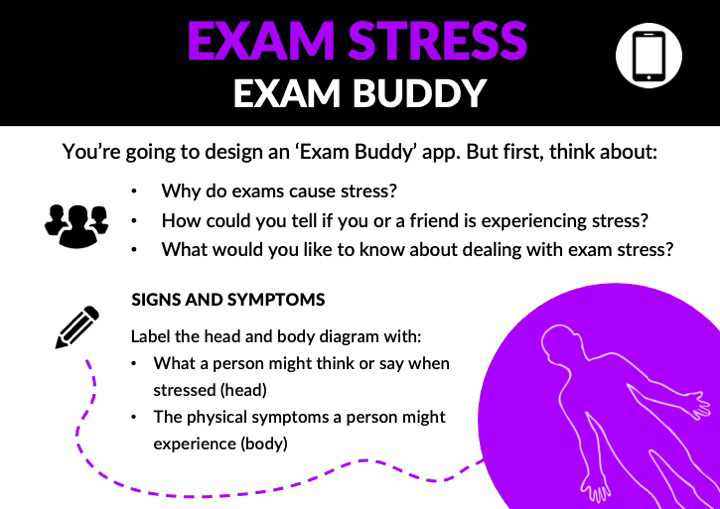 Exam stress lesson plan