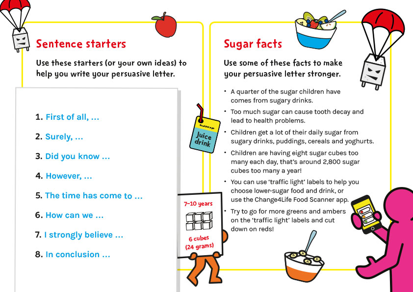 Sugar Smart World – Lower KS2 English worksheet