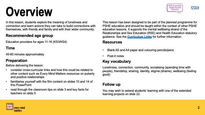 building connections ks3 and ks4 lesson plan pack phe school zone