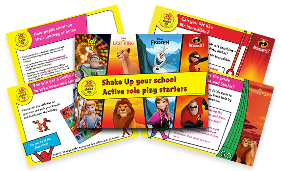 Active role play lesson starters